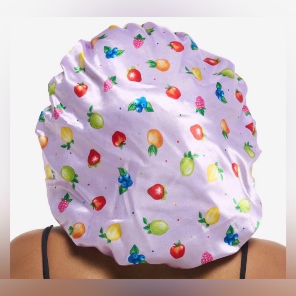 Strawberry Shortcake Satin Reversible Bonnet- NWT - Picture 3 of 4